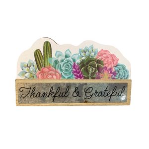 ⭐️ 3 For $25 ⭐️ Thankful & Grateful Sign